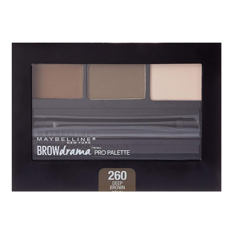 Maybelline Brow Drama Pro Palette Deep Brown #260 - Picture 2 of 9
